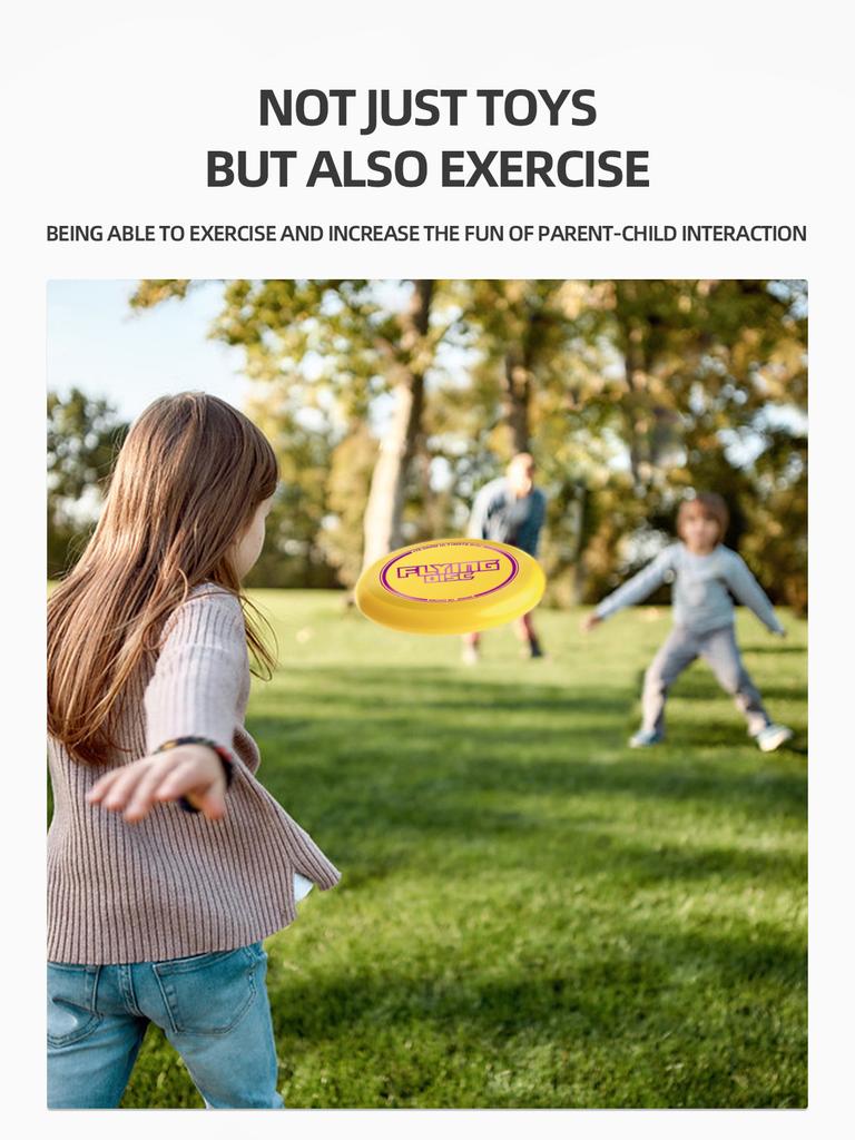 Bronzing Process 135g/175g Adult Outdoor Frisbee Training Toy Plastic Frisbee Toy