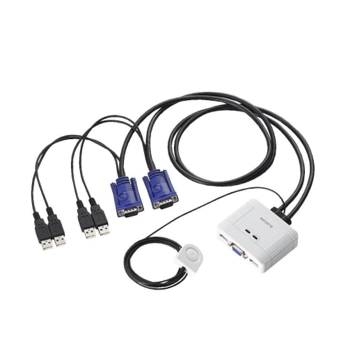 

ELECOM USBUSB ПК-переключатель KVM-KUSN