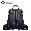 Juer Women's Genuine Leather Backpack