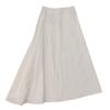 Jil Sander Linen Midi Flare Skirt for Women, White, Size 30, 2022, J01MA0006 Skirt 30 whiteUsed