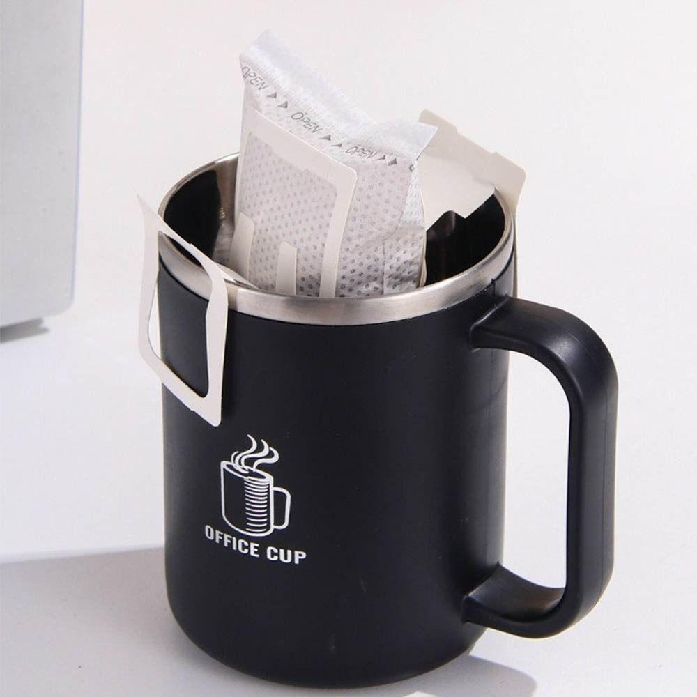 304 Stainless Steel Insulated  Coffee Cup with Drinking Straw Thermal  Water Cup Mug  Drinking Cup