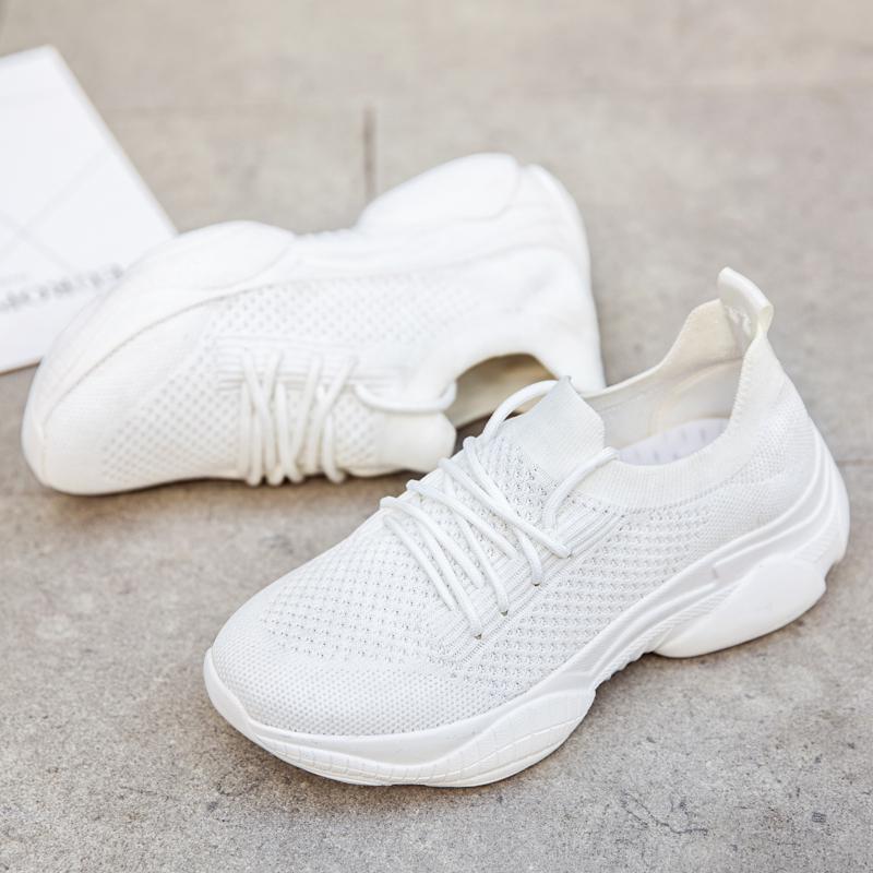 Dámské Podpatky na klínku Vycházky Ležérní Tenisky Sportovní Běžecká obuv Prodyšné léto Dívčí Studentské Cestovní obuv