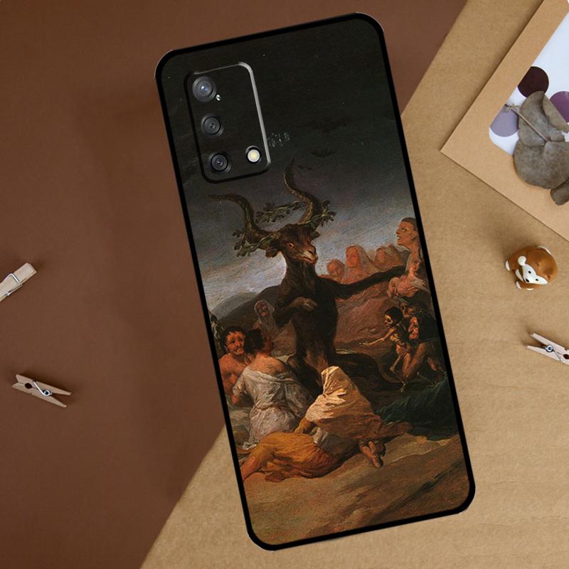 Spain Francisco Goya Art For Oppo A40 A60 A80 A74 A94 A54 A18 A38 A58 A78 A98 A16 A76 A96 A15 A57S A17 A77 Phone Case