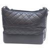 Chanel No. 24 A93824 Black Gabrielle De Chanel Large Hobo Shoulder Bag Shoulder Bag blackUsed