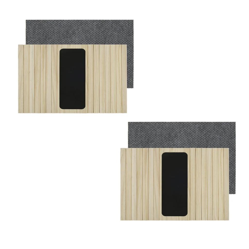 Faltbares Holz Sofa Armablage Wasserdichter Tisch Rutschfester Armlehnen-Organizer Getränkehalter Untersetzer Wohnzimmer Sofa Seite Aufbewahrungstablett
