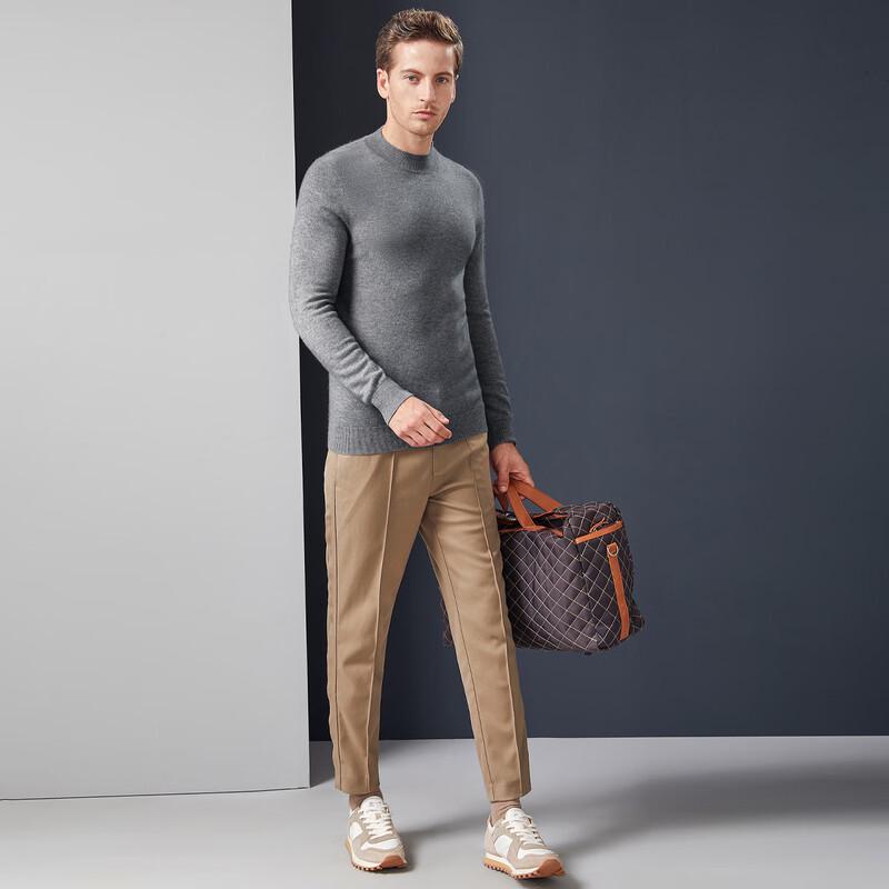 

Men s 100% Cashmere High-Neck Pullover Sweater 3XL