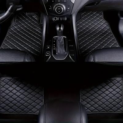 4pcs Best-Selling Universal 5-Seat Car Floor Mats, All-Season Car Mats - Full Set Front and Rear, Car Carpet, New Car Gift