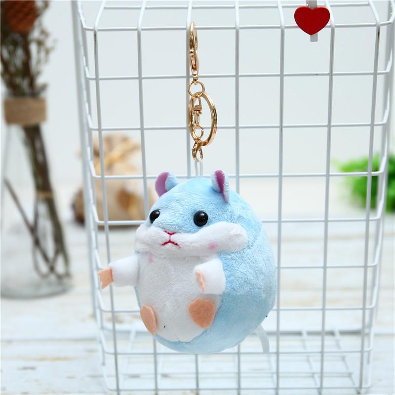 Buy Cute Hamster Plush Toy Action Bag Pendant Small Hamster Key