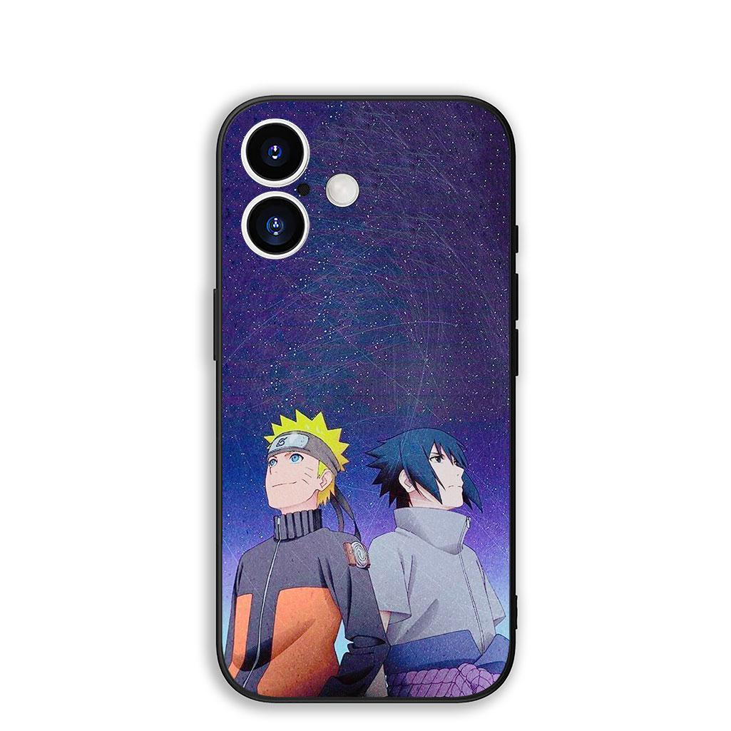 

Cover for Samsung Galaxy S25 S24 S23 Fe Ultra Plus S7 Edge A05 A06 A16 A15 A35 Phone Case Itachi Sasuke Uchiha Narutos Galaxy S23 FE