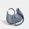Unique design handbag, women's denim underarm bag, 2024 new versatile high-end shoulder and crossbody bag