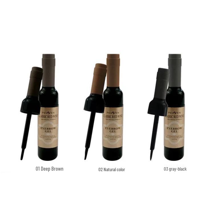 Pennyfen Red Wine Peel-Off Eyebrow Tint Gel: Long-Lasting, Smudge-Proof, Easy To Use for Natural-Looking Brows.