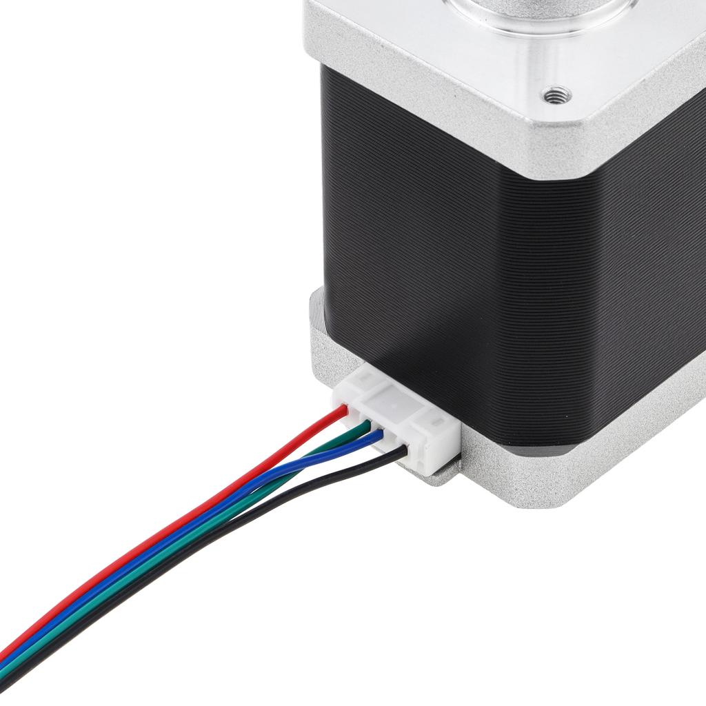 Nema 17 Schrittmotor 60mm 2A 85Ncm Drehmoment 1,8 Grad 4-Draht Bipolar Schwerlast CNC 3D-Drucker Upgrade Inklusive Kabel Halterung