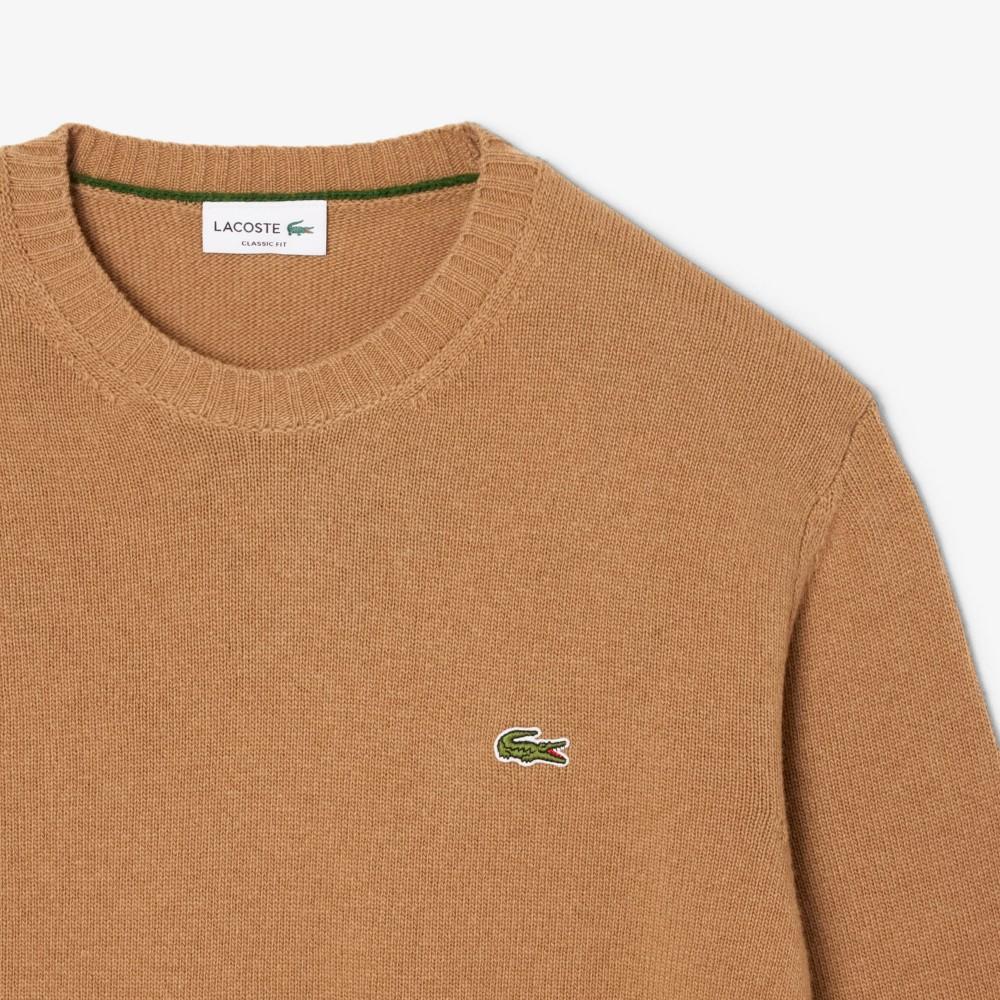 Lacoste Men's Wool Crewneck Sweater AH2916-55NTUY
