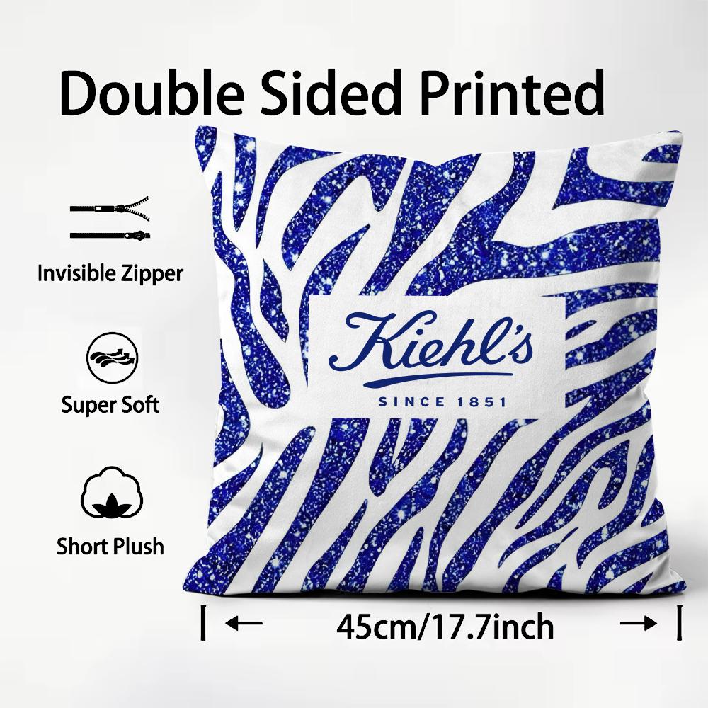 K-KiehlsS Fashion Cushion Cover Pattern Printed Pillowcase for Living Room Sofa Cushion Cover & Bedroom Decor