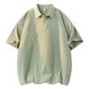 Lapel Short Sleeve Polo Shirt Men's Loose Casual Top