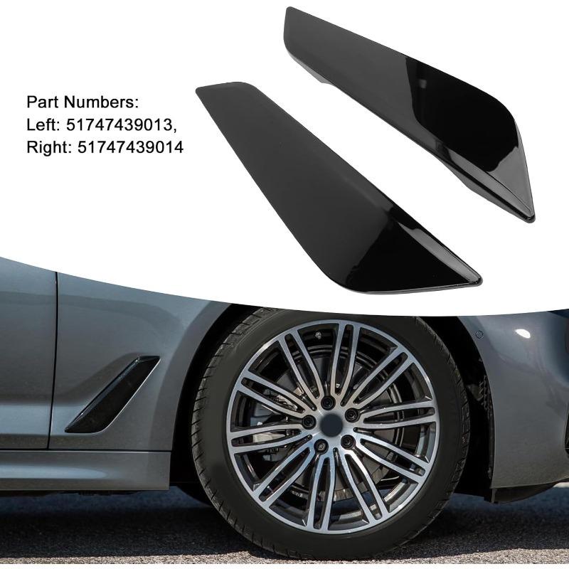 1Pair Front Side Fender Duct Trim For 5 Series G30 530e 530i 540d 540i 2017- Side Vent Cover 51747439013 51747439014