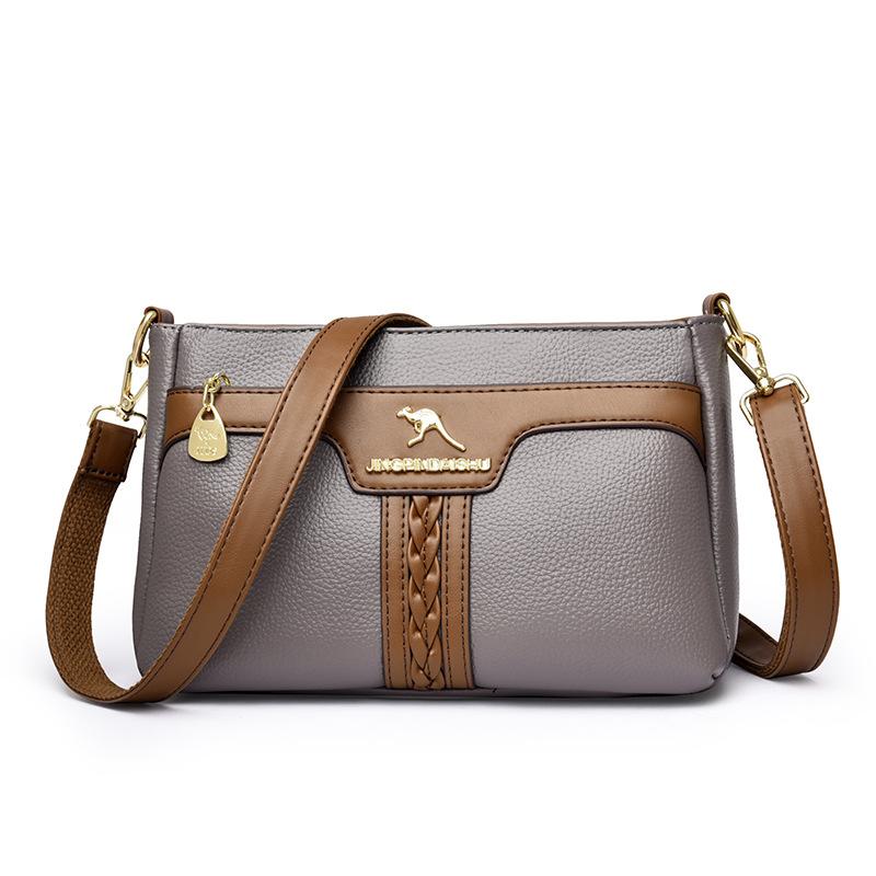 

Новая сумка-мессенджер женская сумка подмышку маленькая квадратная сумка сумка на плечо серый