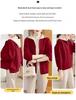 2024 Spring & Autumn Knitted Hooded Cardigan for Middle-Aged & Elderly Women