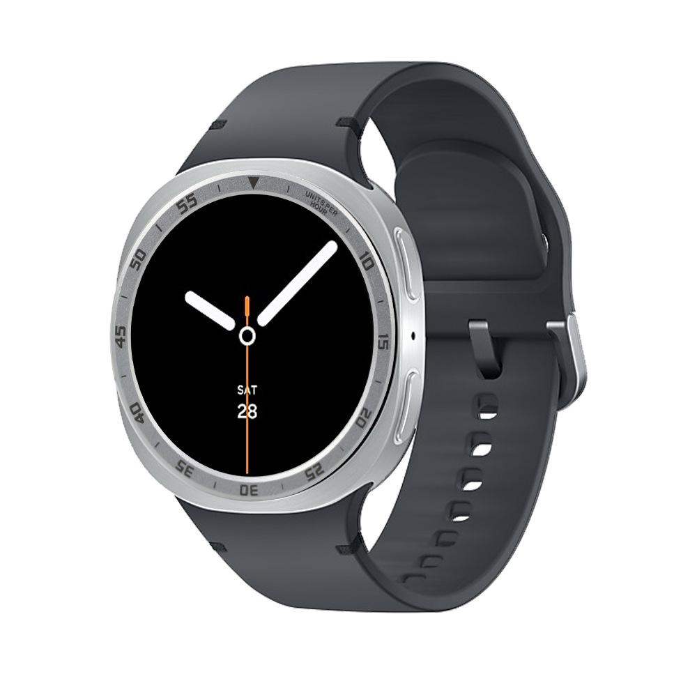 Samsung Galaxy Watch8 Bezel z brylantami dla S3: Metalowy pierścień do 42mm, 46mm, 40mm, 44mm.
