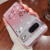 KADEM For Google Pixel 7 5G Case Gradient Flower Pattern TPU Phone Drop-proof Cover