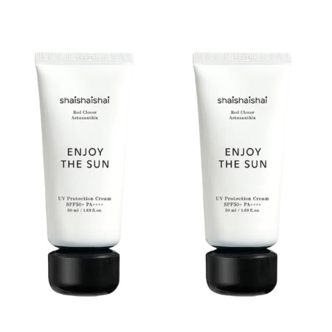 shaishaishai Enjoy The Sun Moisture Sun Cream SPF50+ PA++++ 50ml (3 Options)
