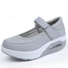Fashion Air-cushion Nurse Shoes, Women's Soft-soled, Breathable, Thick-soled, Non-slip, Non-tiring Feet, Work White Shoes, One-step Flat