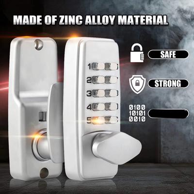 2 - 8místný kód kombinovaný dvířka ze slitiny zinku Pohodlný zámek s bezpečnostním heslem