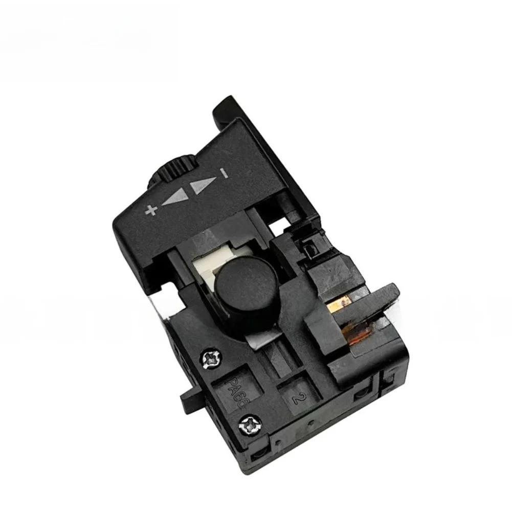 Hand Drill Switch 10mm High Power Variable Speed Control Reversible Drill Forward/Reverse Switch For Electric Tools Parts
