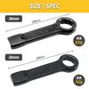 Mitoland 36mm Open End Impact Faucet Washing Plumbing DIY Wrench, Wrench, Wrench, Spanner, Wrench, Bolt, Machine, Car, Motorcycle, Repair, Cleaning,