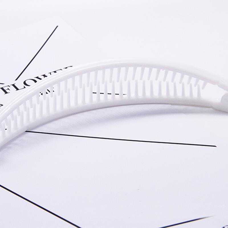 Korea Plain Banana Shape Držák do culíku Spona do vlasů Hřeben do vlasů