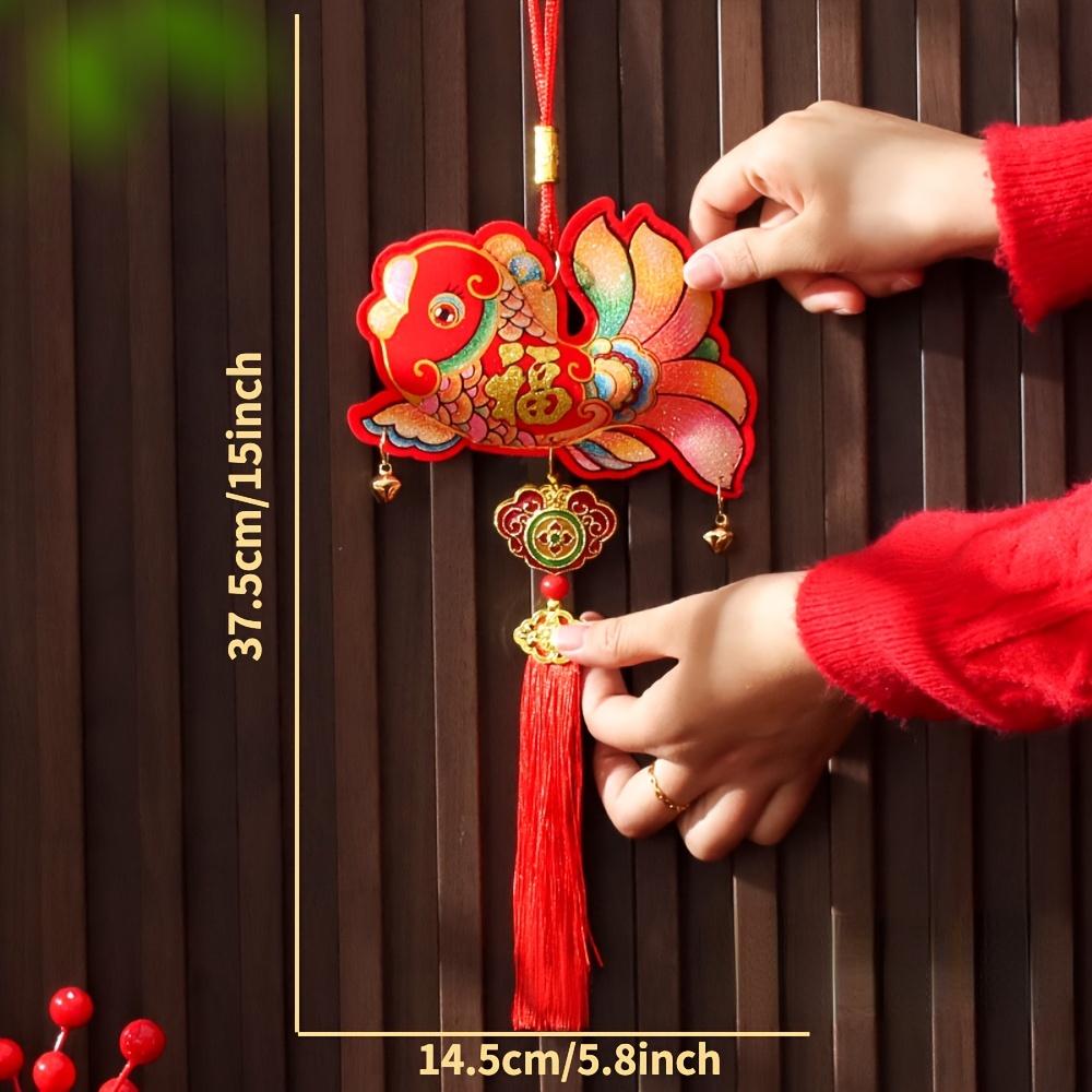 New Year Decoration Items Chinese Traditional Chinese New Year Hanging Strings Bell Hanging Decoration Spring Festival Lanterns