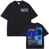 2026 Singer Aitana Cuarto Azul Tour Camisetas Gráficas Unisex Moda Femenina Estética Camiseta de Manga Corta Algodón Camiseta Casual