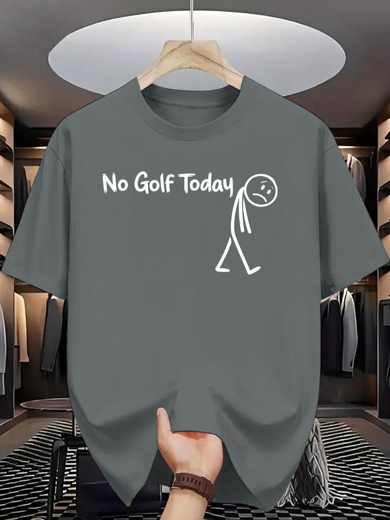 100 Cotton Summer Unisexs T Shirt Soft Breathable Fabric Todays Design Has No Golf Pattern Printing Suitable Daily Commuting