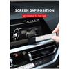 1Pcs Car Interior Cleaning Brush Telescopic Small Soft Brush Accessories For Tesla Model S Model X Model Y Model 3 Roadster SpaceX