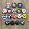 4pcs 50mm  Abarth 500 Wheel Center Hub Caps Car Rims Dust Proof Cover Emblem Badge for Fiat Palio Stilo Bravo  Perla Puntosiena