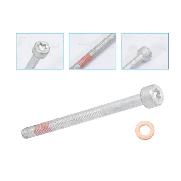 6110170060 K05073719AA Fuel Injectors Sealing Rings & Supports for W203 W204 W169 W164 W212 Automotive Maintenance 6pcs