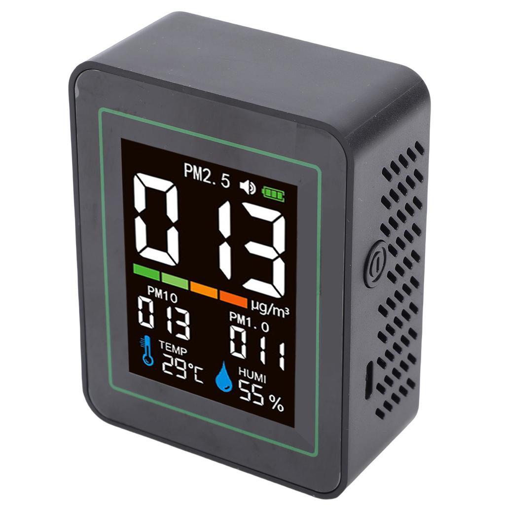 5 in 1   Quality Detector Real Time Monitoring PM2.5 PM10 PM1.0 Temperature Humidity Tester for   Industrial Laboratory