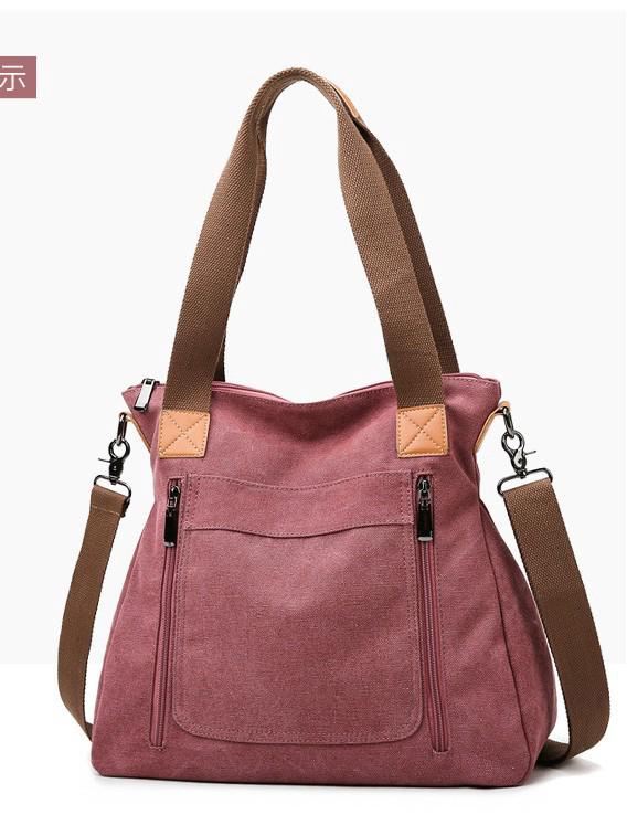 Versatile Large-Capacity Casual Tote Handbag