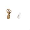 Couple Figurine Statue Souvenirs Gift Lovers Sculpture Ornament for Anniversary Family Porcelain