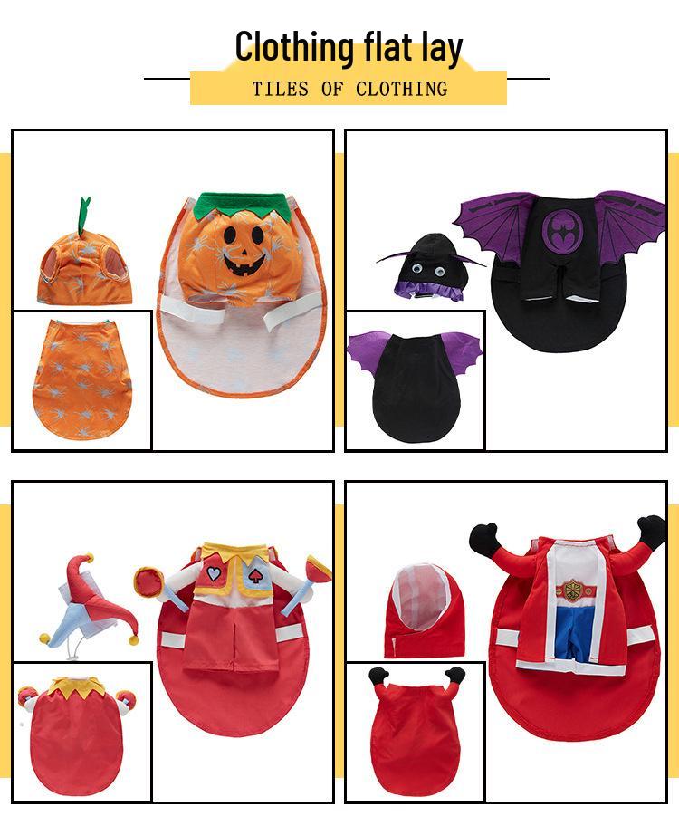 Christmas Pet Costume: Bat, Pirate, Clown, Delivery Outfit for Dogs