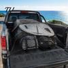 Truck Bed Storage Accessories Cargo Net, Organizer Stretchable Elastic Net Vehicle Containment with 4 Hooks for Pickup Bed, SUV Trunk