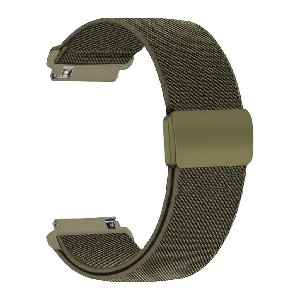 1-2PCS 20/22mm Magnetic strap for Samsung Galaxy Watch 7 6 5 4 40/44mm 6Classic 47mm Nylon Loop band for Huawei Watch GT5 Pro 4