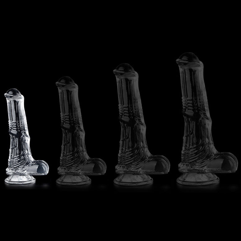 Gode Transparent Whispy S 13 x 3.5cm - ClearlyHorny - GODE TRANSPARENT