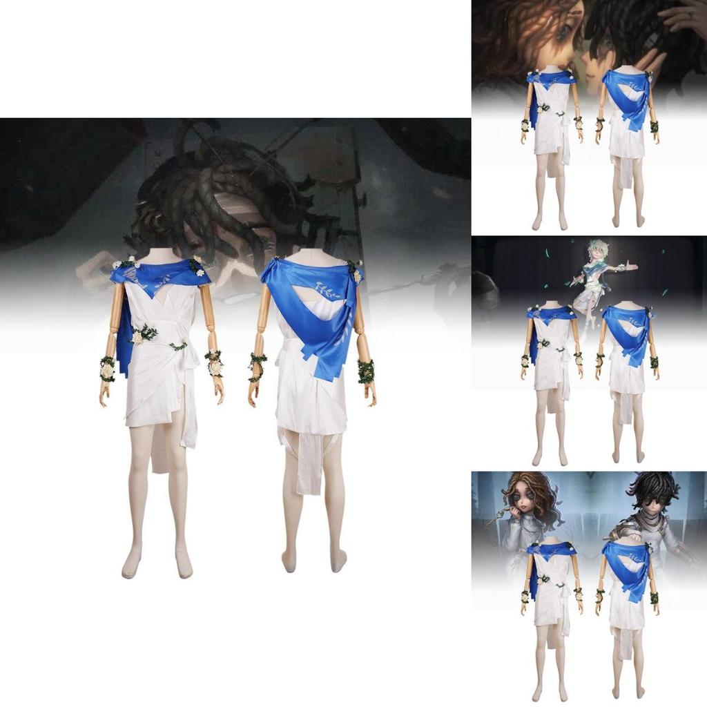 Stylish Psychologist Patient Cosplay Costume For Identity V Game Enthusiasts In Multiple Sizes