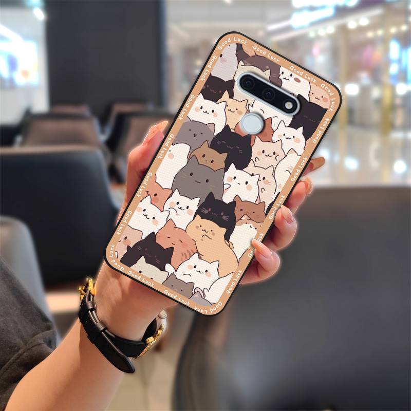protective Anti-knock Phone Case For LG Style3 L-41a Cover Fashion Design TPU Back Cover Soft case Cartoon Cute Silicone