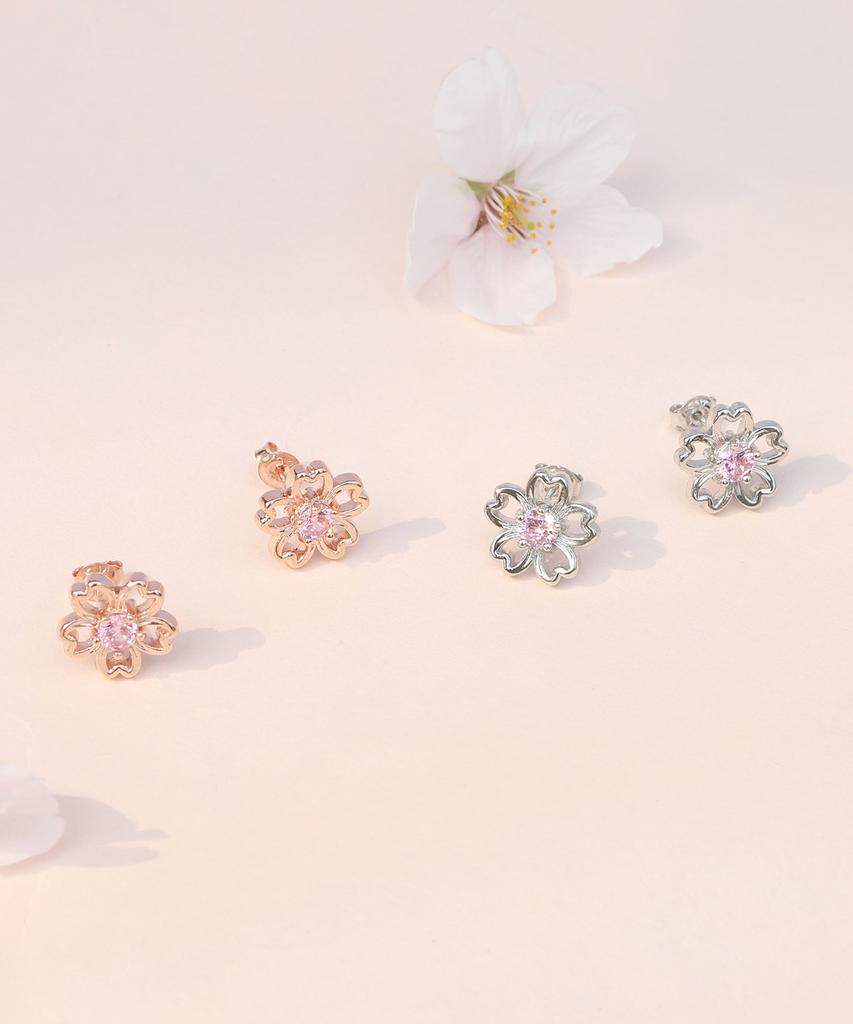 Paul Brial Cherry Blossom Earrings Pube0289
