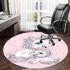 1PC Unicorn Baby Non-Slip Floor Round Carpet, Office, Family, Bedroom, Large Area Rug Indoor Rugs, Vibrant Colors-Z0481