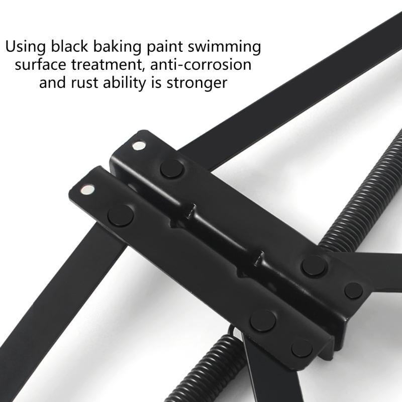 Sturdy Bed Hinges with High Strength Spring Accessory for Various Furniture Types Including Sofas and Foldable Bed