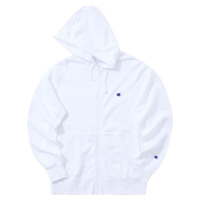 Men's Embroidered C Logo Full-Zip Hooded Sweatshirt