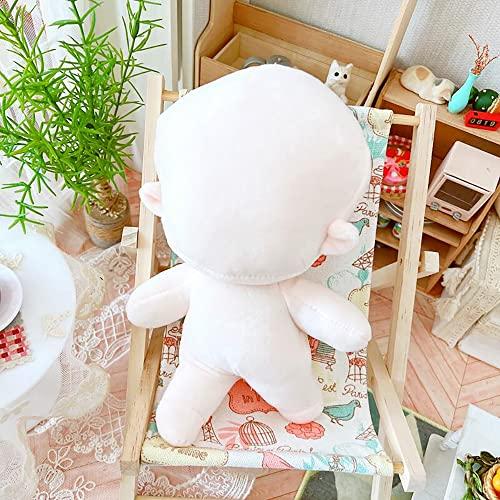 niannyyhouse 20cm Cotton Doll Plush Toy with Skeleton, No Embroidery, Normal Body, No Attributes, Dress-Up (20cm, with Skeleton-a-3)